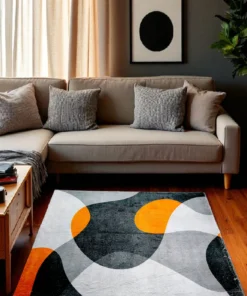 LIVING ROOM CARPETS SIZE (140X220)cm 6763-109