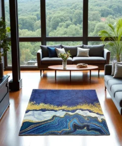 LIVING ROOM CARPETS SIZE (140X220)cm 6763-112